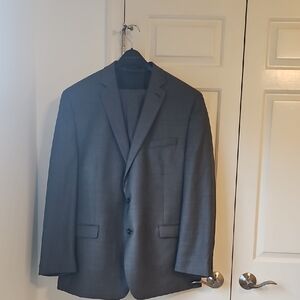 Classic Charcoal Men's Suit Jacket